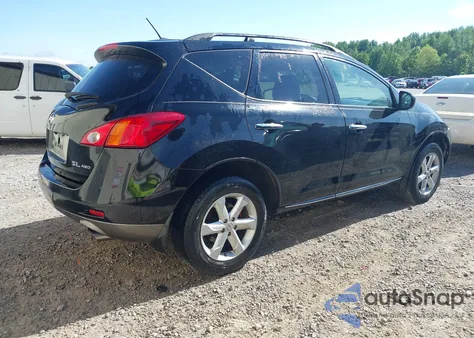 2009 Nissan Murano Sl from USA, damaged, VIN JN8AZ18WX9W137549